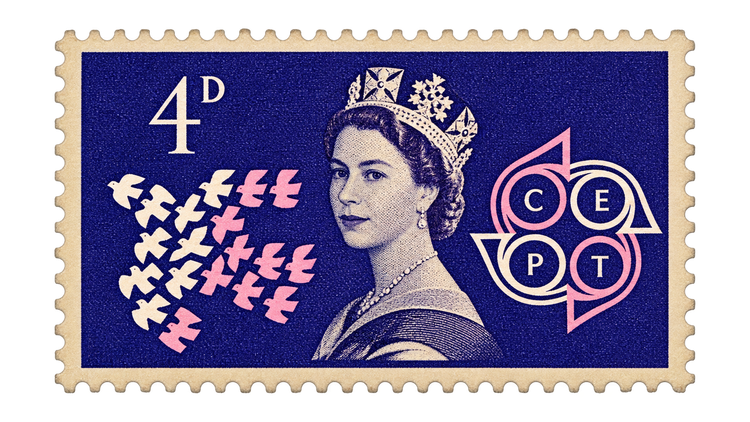 ملکه و نشانهای پستی بریتانیا - British Queen and Postal Emblems